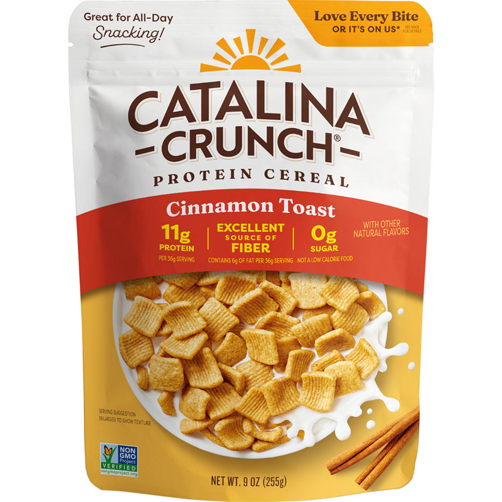 Catalina Crunch Keto Friendly Cinnamon Toast Cereal, 9 oz