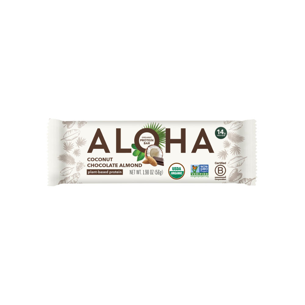 Aloha Organic 14g Protein Bar - Coconut Chocolate Almond, 1.98 oz