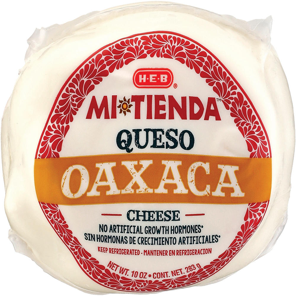 H-E-B Mi Tienda Queso Oaxaca Cheese, 10 oz
