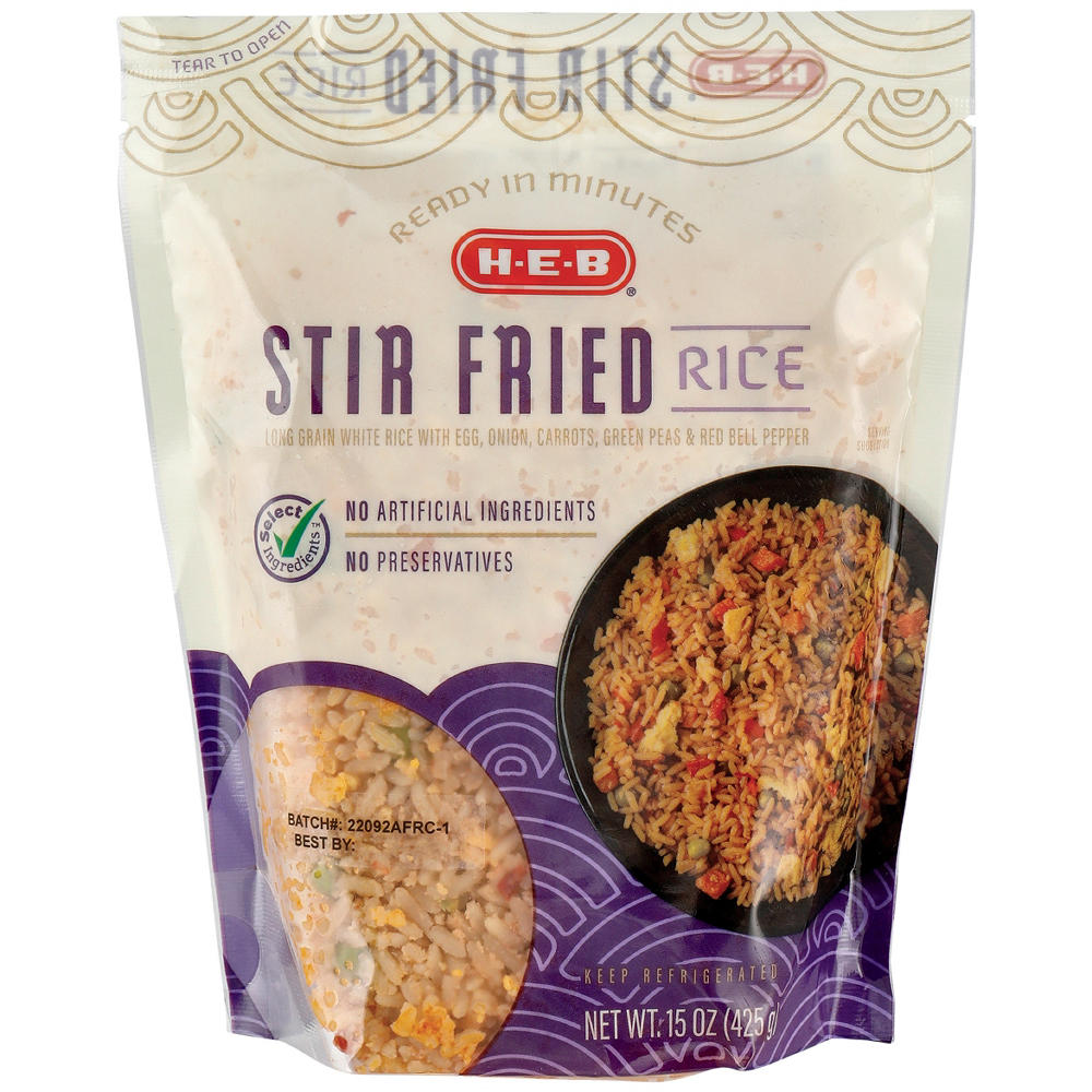 H-E-B Stir Fried Rice, 15 oz