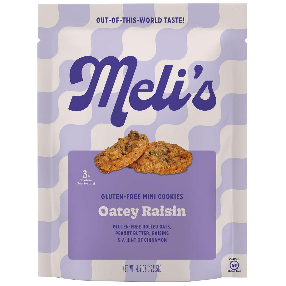 Meli's Monster Cookies Mini Oatey Raisin, 4.5 oz