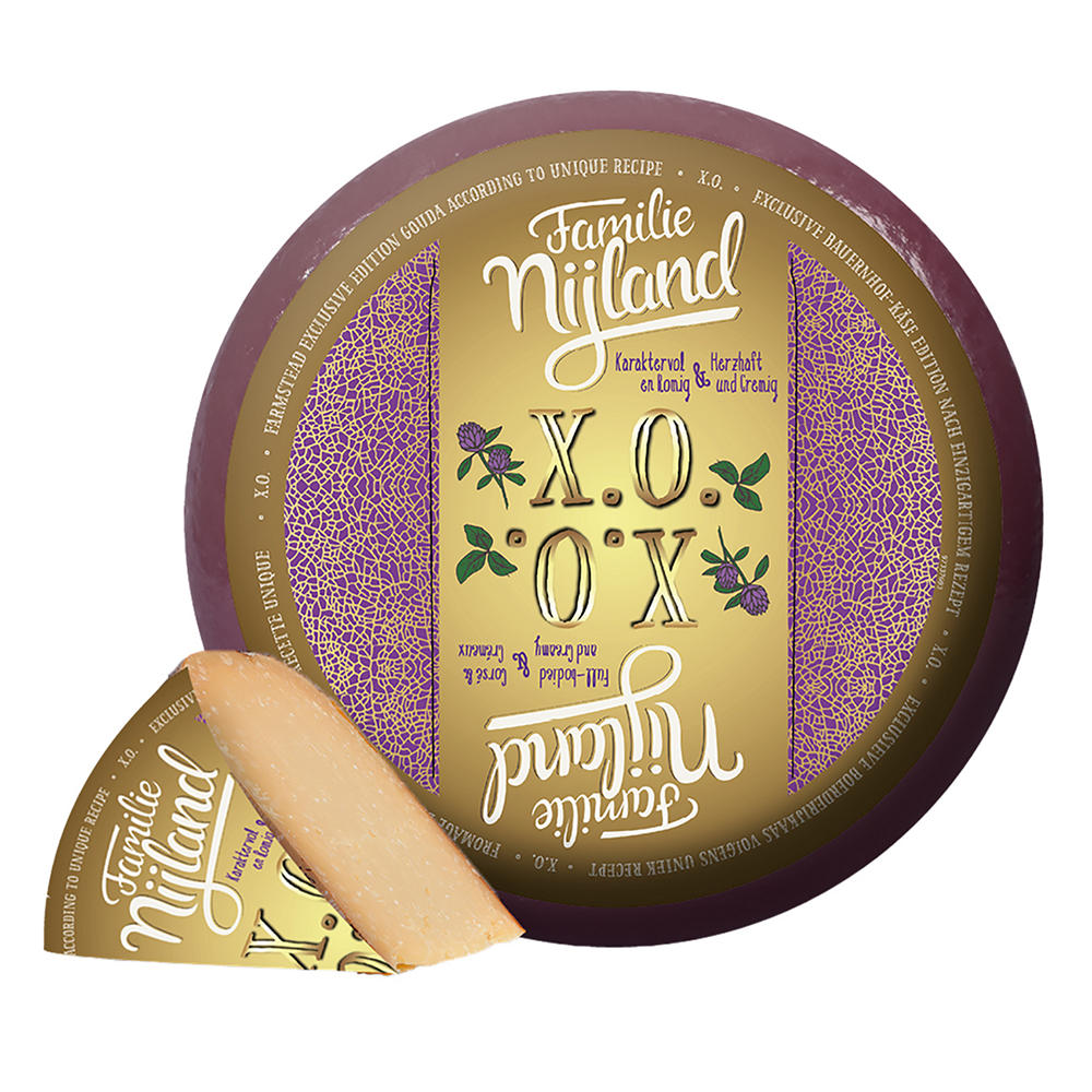 Familie Nijland X.O. Gouda Cheese Wedge, Avg. 0.31 lb