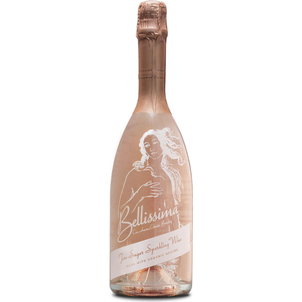 Bellissima Organic Sparking Rose Sparkling Wine, 750 mL