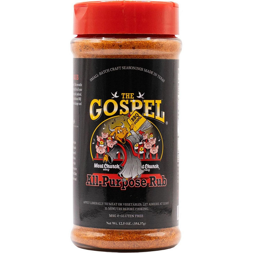 Meat Church The Gospel All-Purpose Rub, 14 oz