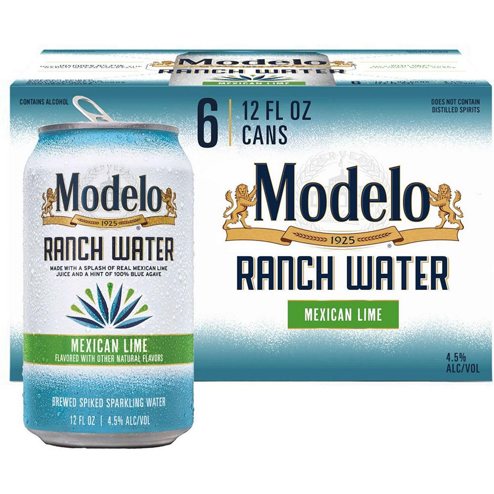 Modelo Ranch Water Spiked Sparkling Water, 12 oz, 6 pk