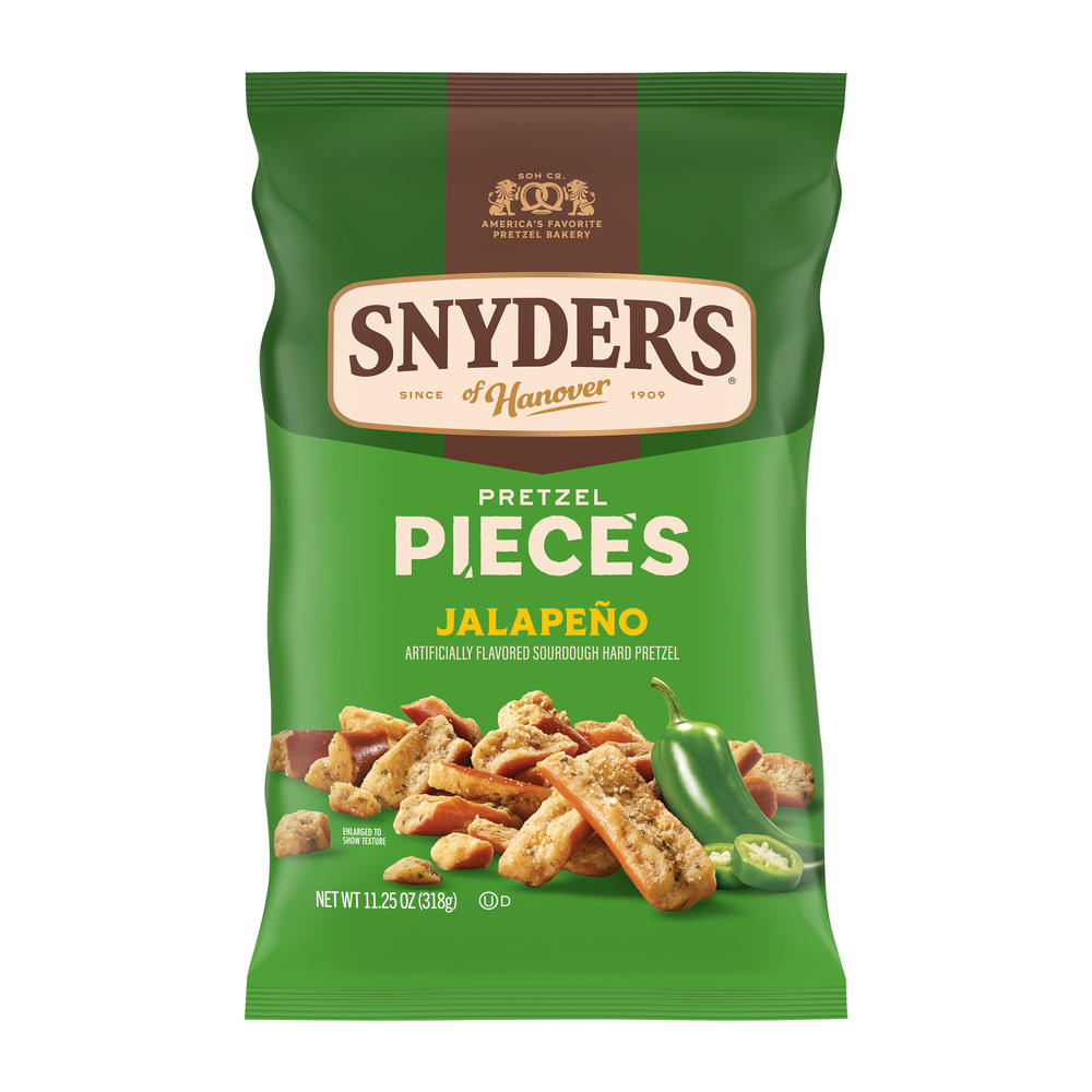 Snyder's of Hanover Jalapeno Pretzel Pieces, 11.25 oz