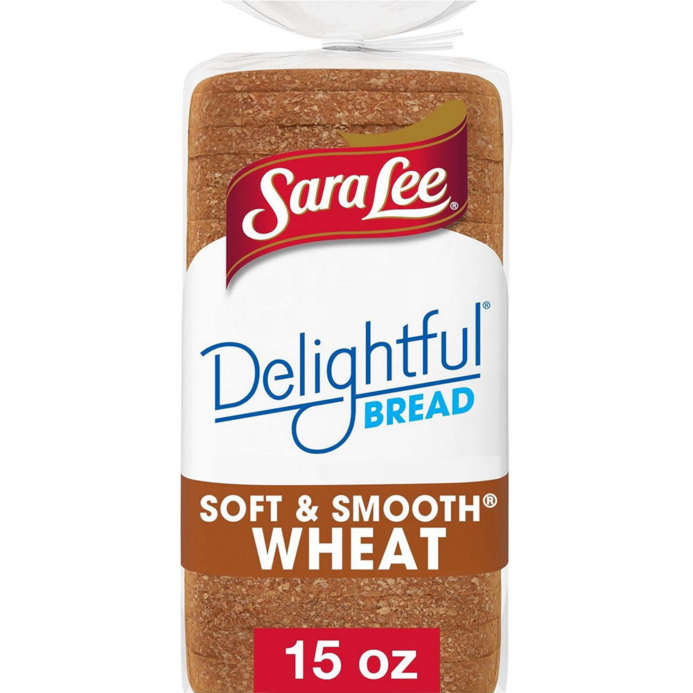 Sara Lee Delightful Soft & Smooth Wheat Bread, 15 oz