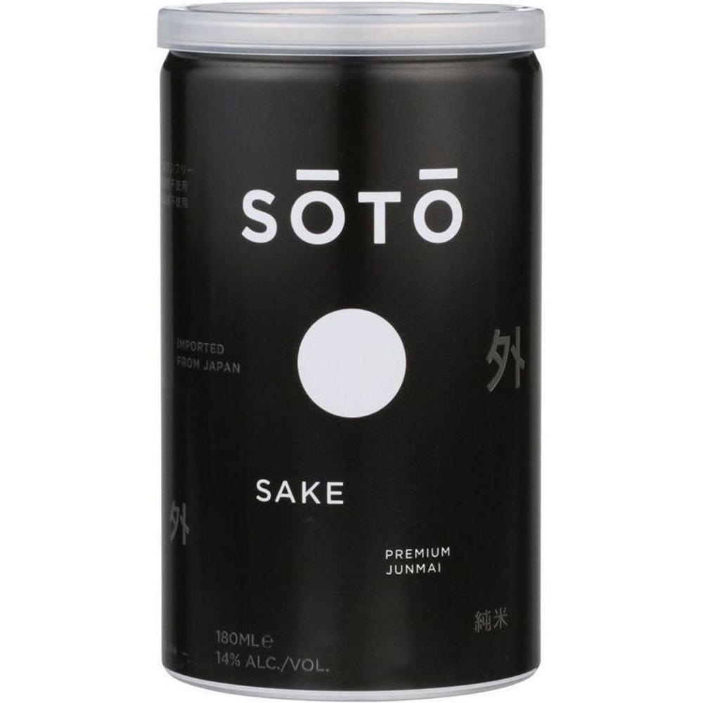 Soto Junmai Sake Can, 180 mL