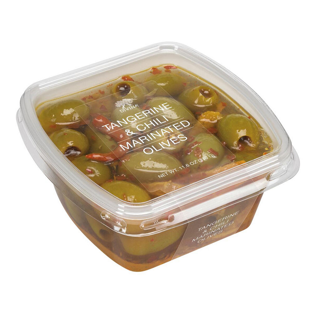 Divina Tangerince & Chili Marinated Olives, 11.6 oz