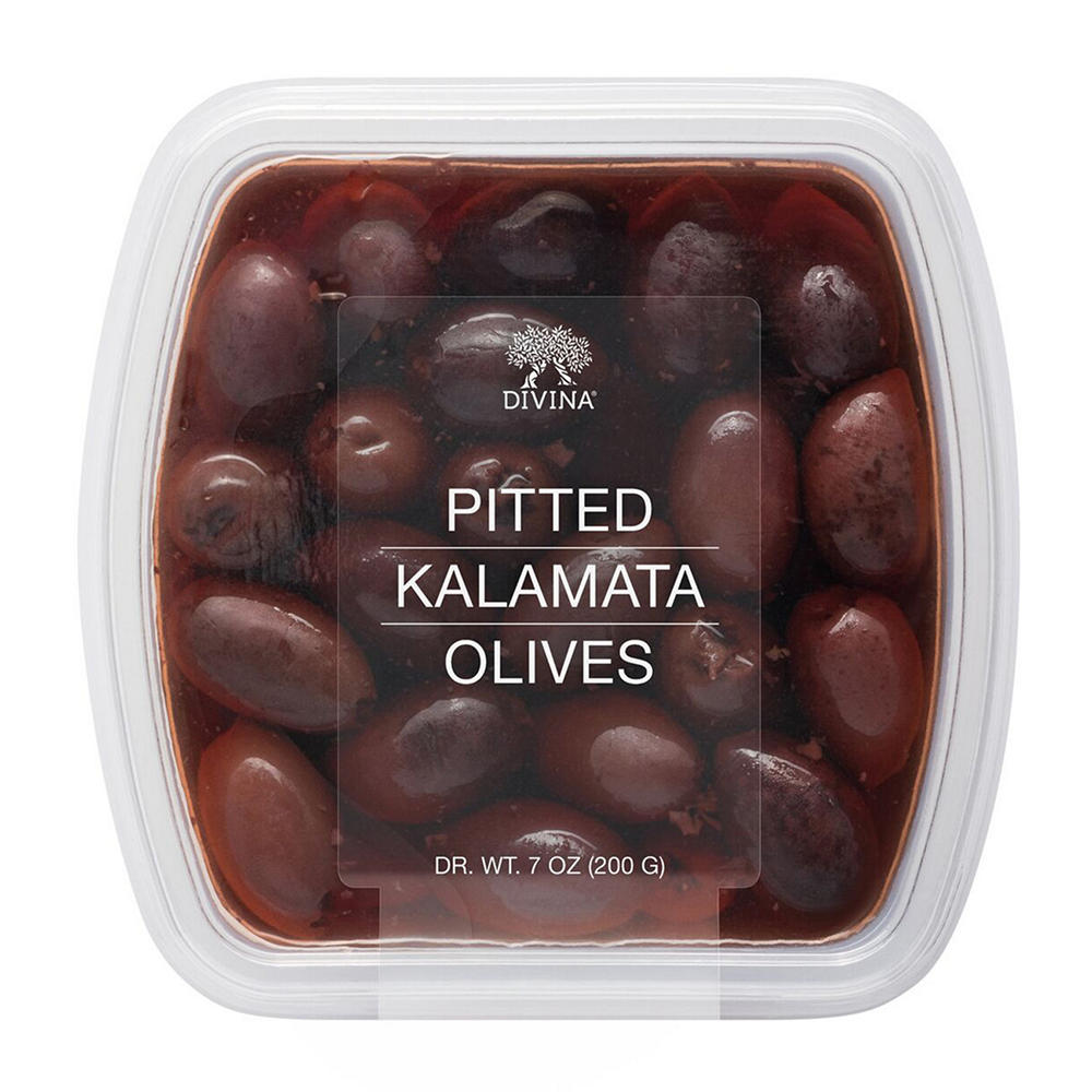 Divina Pitted Kalamata Olives, 7 oz