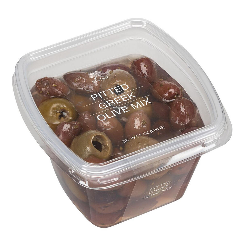 Divina Pitted Greek Olive Mix, 7 oz