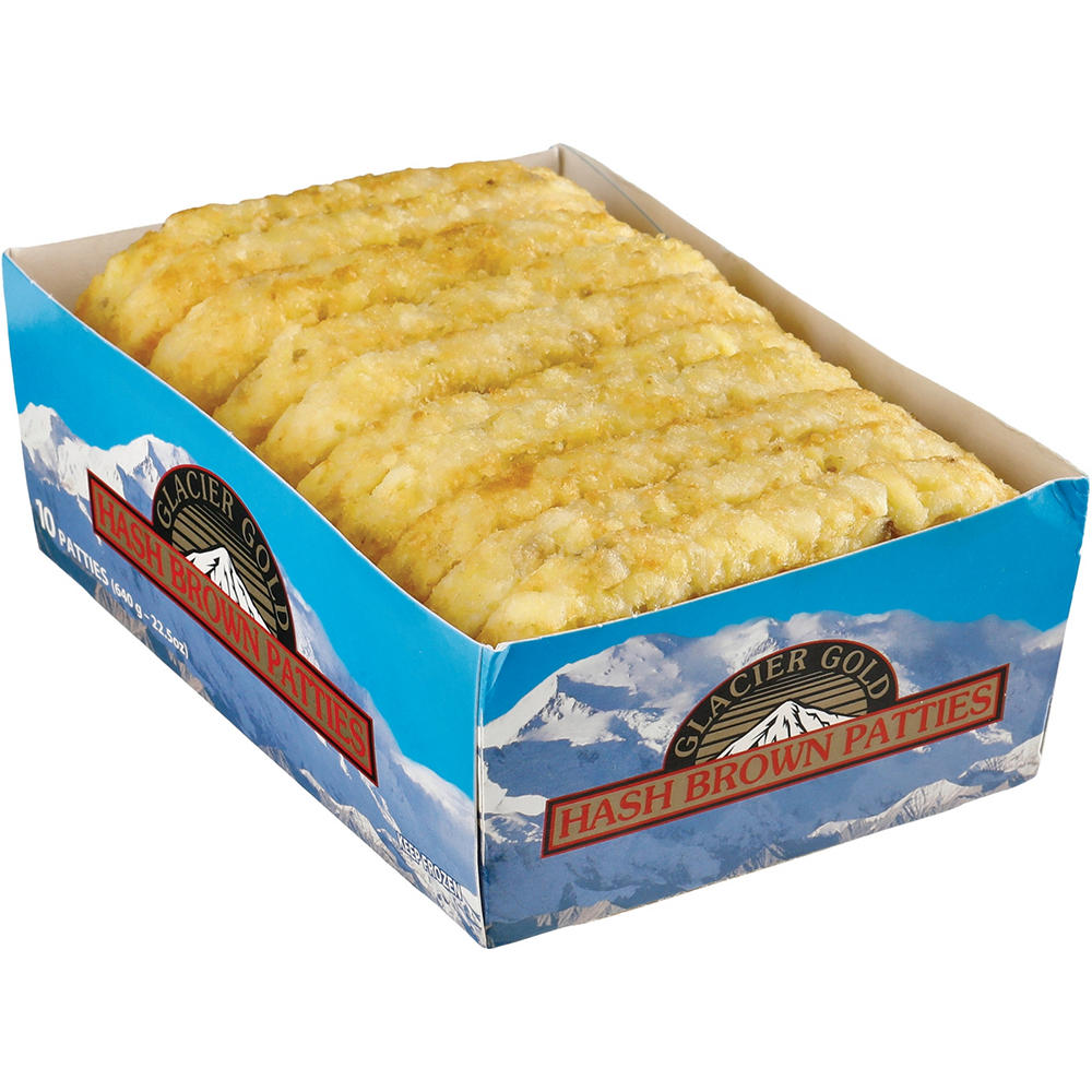 Glacier Gold Hash Brown Patties, 10 ct