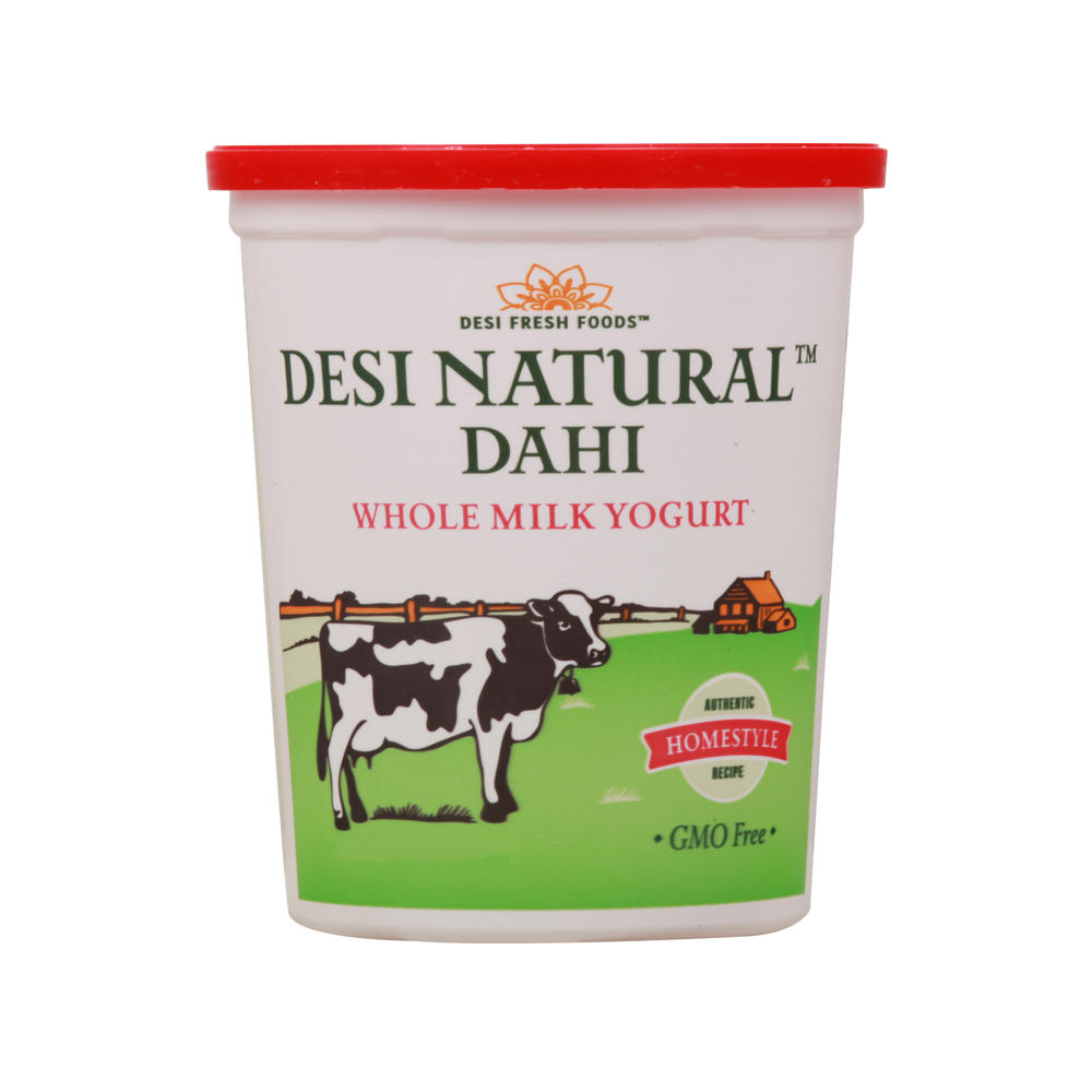 Desi Natural Whole Milk Dahi Yogurt, 4 lbs