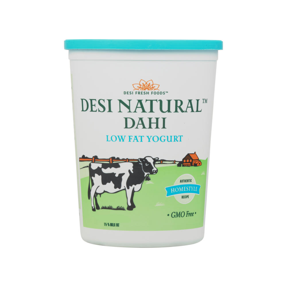 Desi Natural Low Fat Dahi Yogurt, 4 lbs