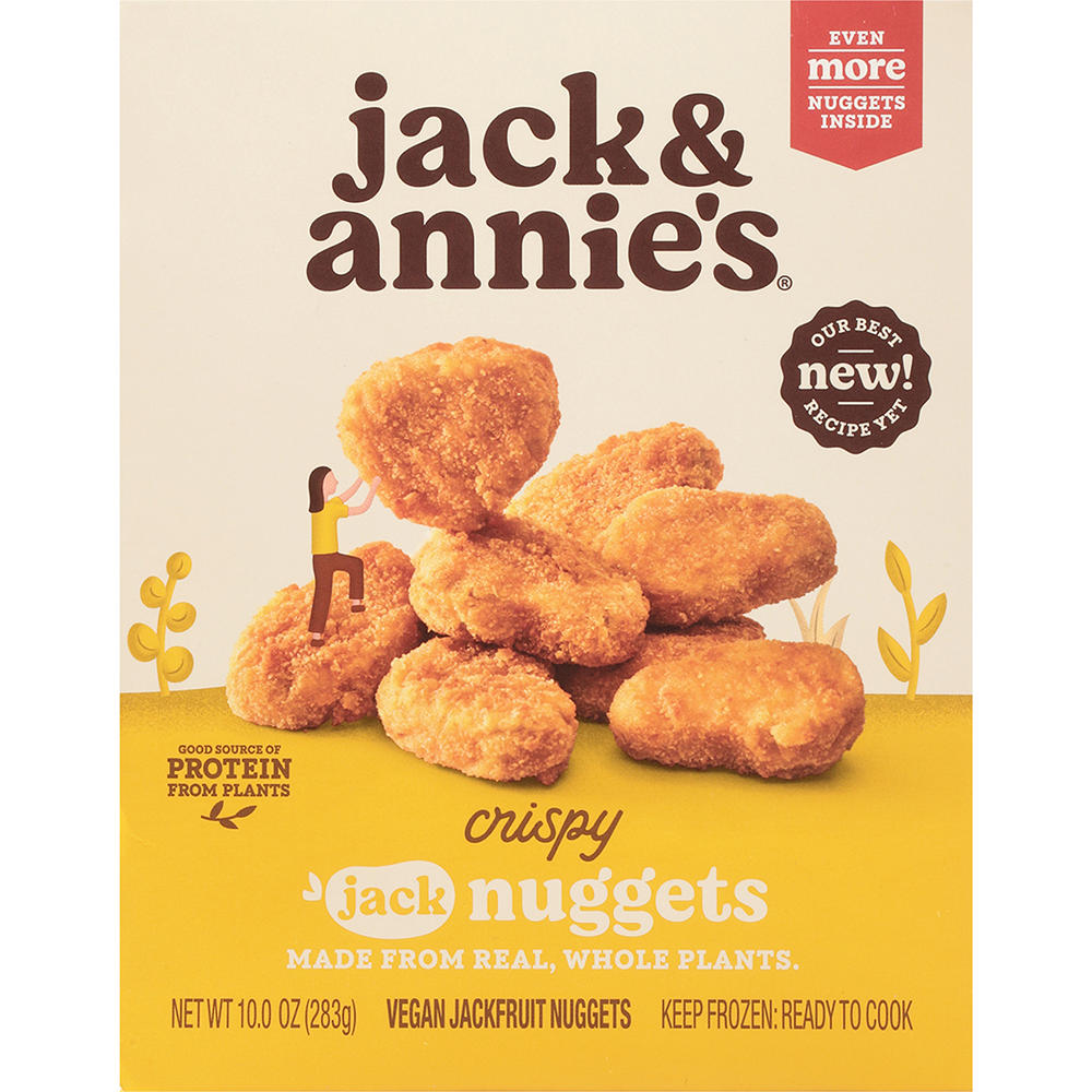 Jack & Annie's Vegan Crispy Jackfruit Nuggets, 10 oz