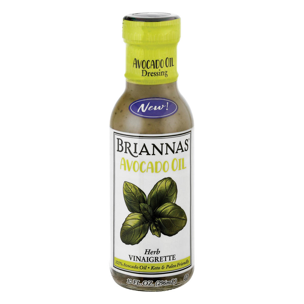 Briannas Avocado Oil Herb Vinaigrette, 10 oz