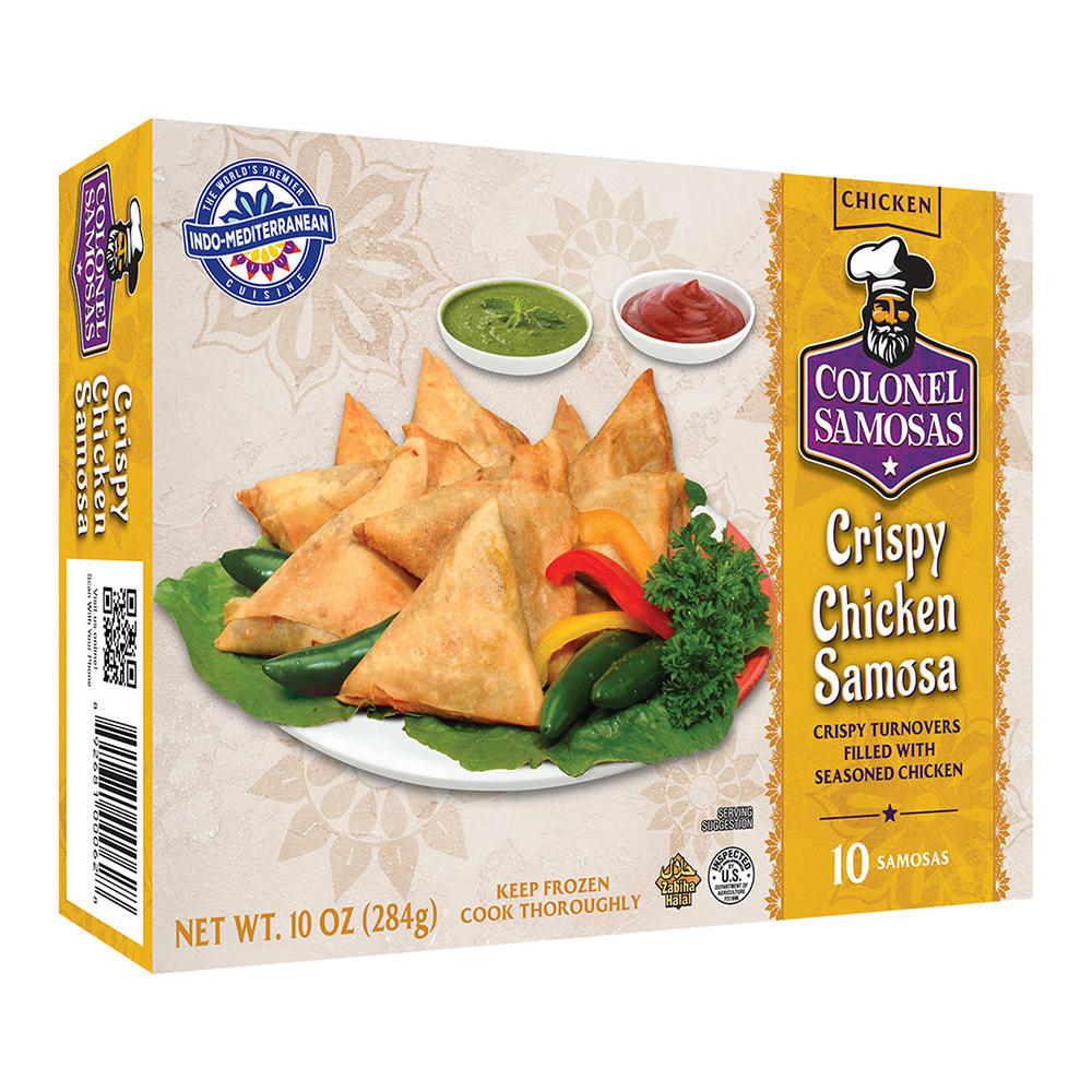 Colonel Kababz Chicken Samosas, 10 ct