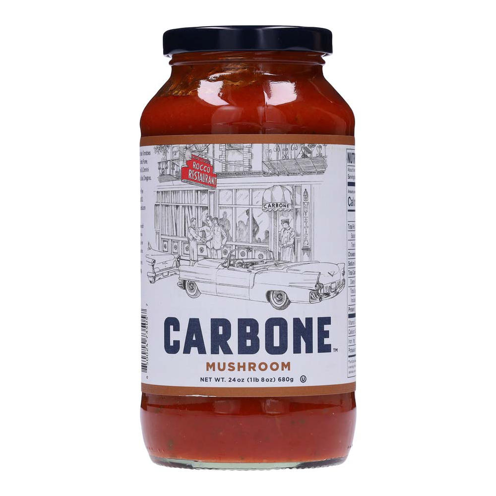 Carbone Mushroom Marinara Sauce, 24 oz