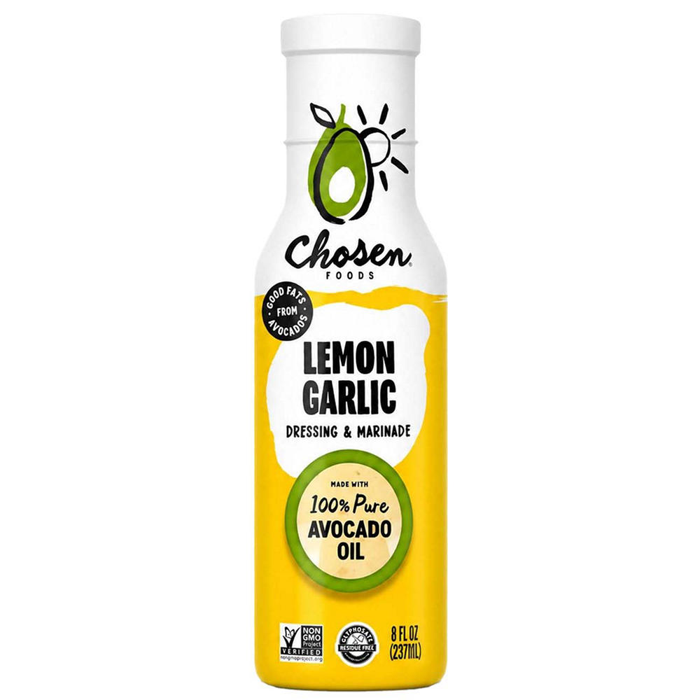Chosen Foods Lemon Garlic Dressing and Marinade, 8 oz
