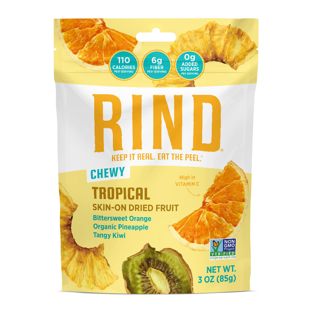 Rind Chewy Tropical Skin-On Dried Fruit, 3 oz