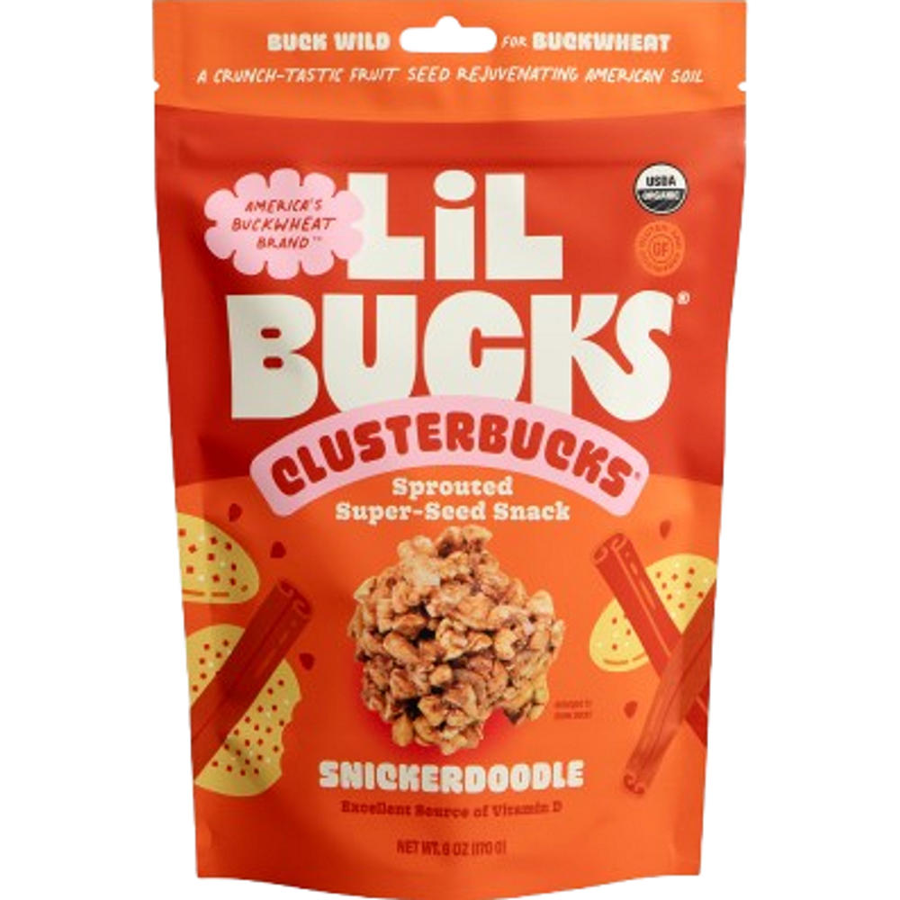 Lil Bucks Snickerdoodle Grain-Free Superfood Clusterbucks, 6 oz