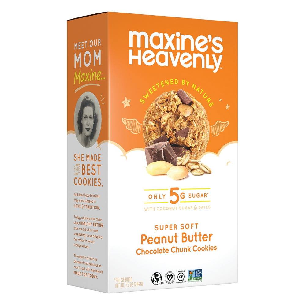 Maxine's Heavenly Peanut Butter Chocolate Chunk Cookies, 7.2 oz