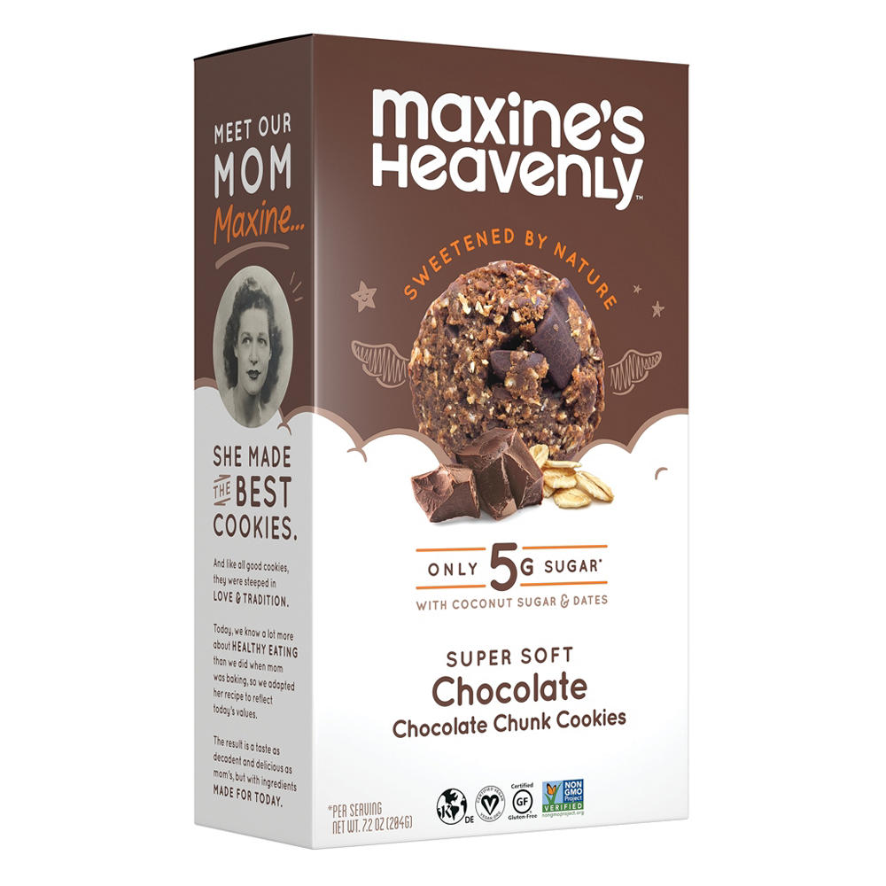 Maxine's Heavenly Chocolate Chocolate Chunk Cookies, 7.2 oz