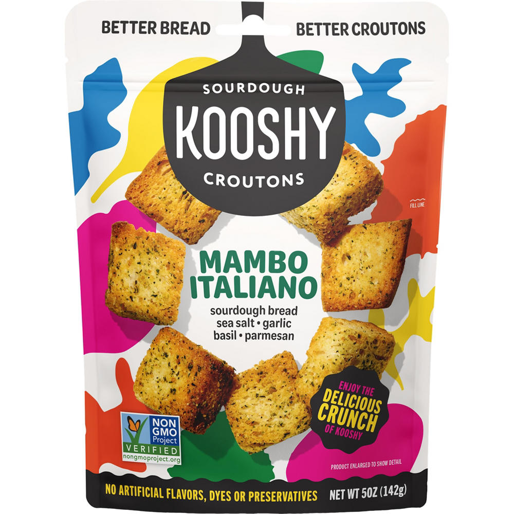 Kooshy Mambo Italiano Croutons, 5 oz