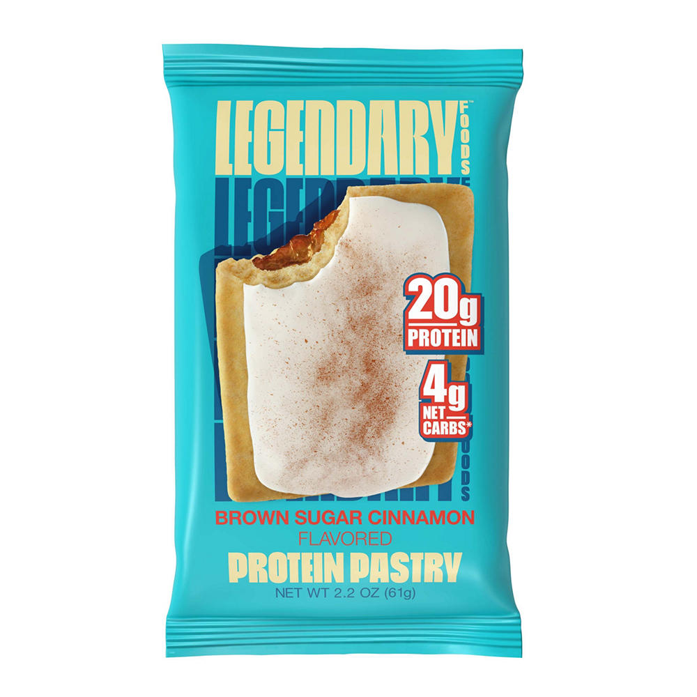 Legendary Foods 20g Protein Tasty Pastry - Brown Sugar Cinnamon, 2.2 oz