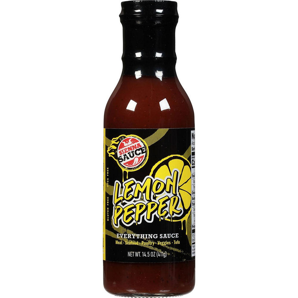 Sienna Sauce Lemon Pepper Everything Sauce, 14.5 oz