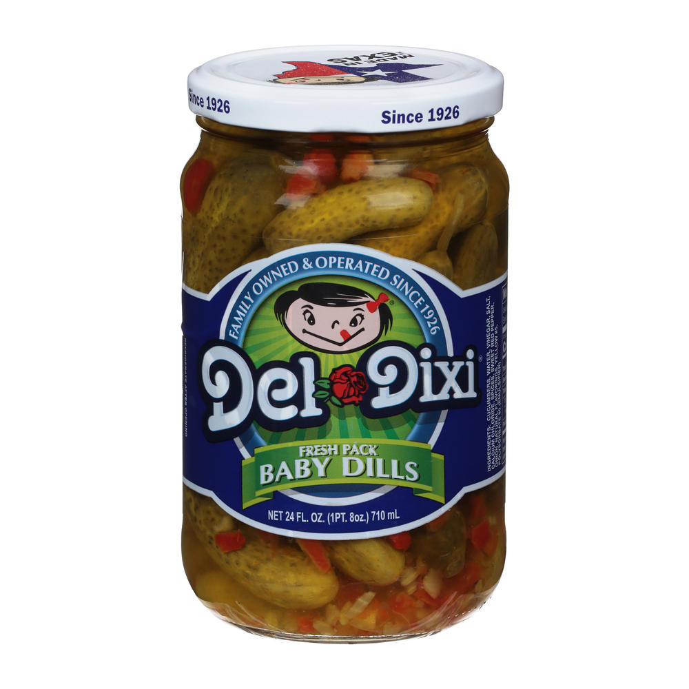Del Dixi Baby Dills, 24 oz