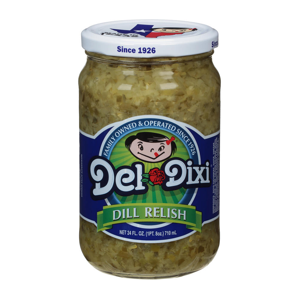 Del Dixi Dill Pickle Relish, 24 oz