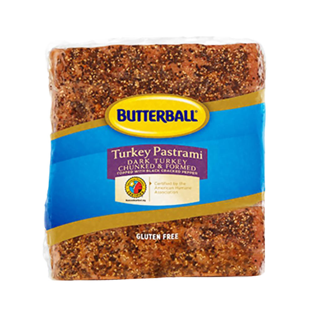 Butterball Turkey Pastrami, Sliced, lb