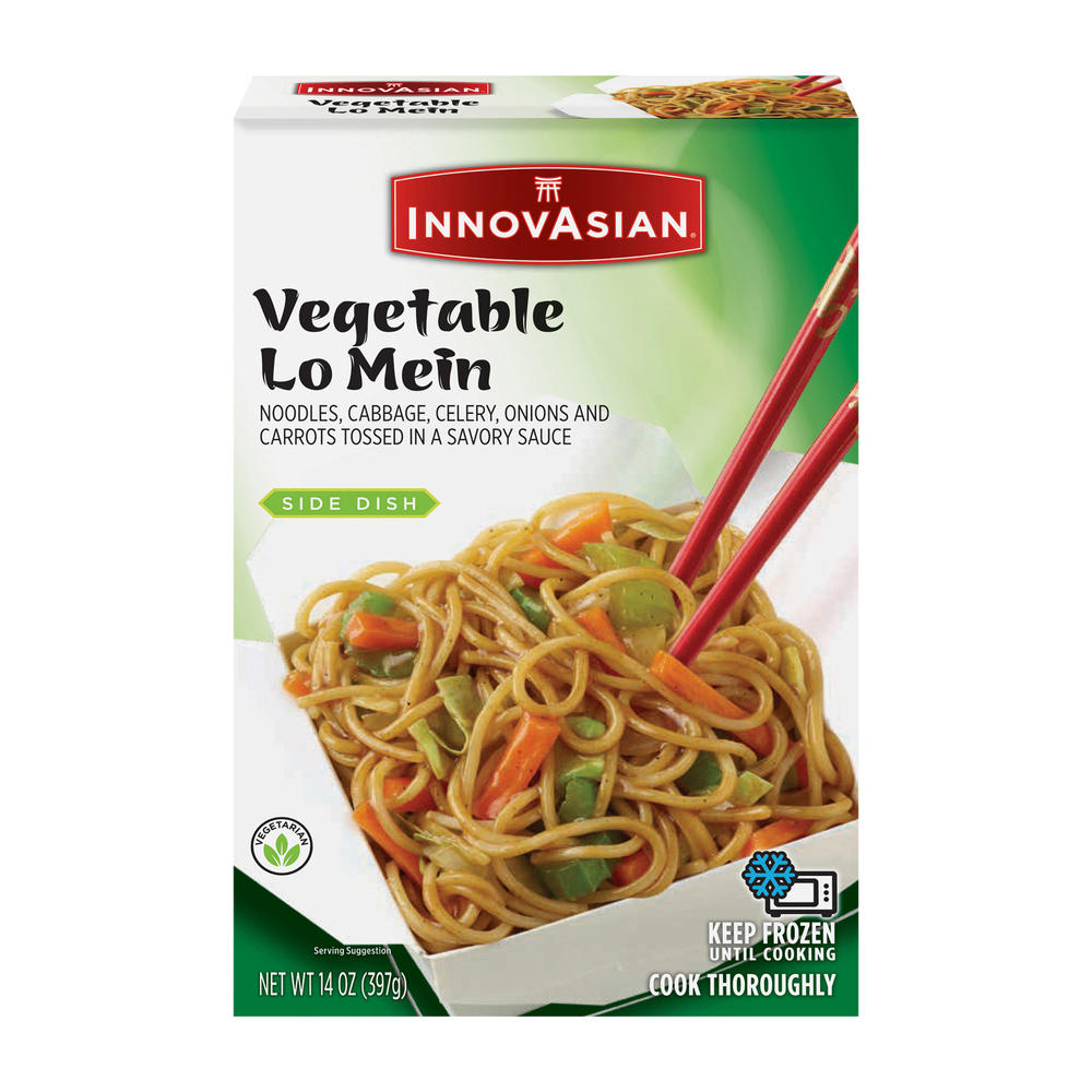 InnovAsian Frozen Vegetable Lo Mein, 14 oz