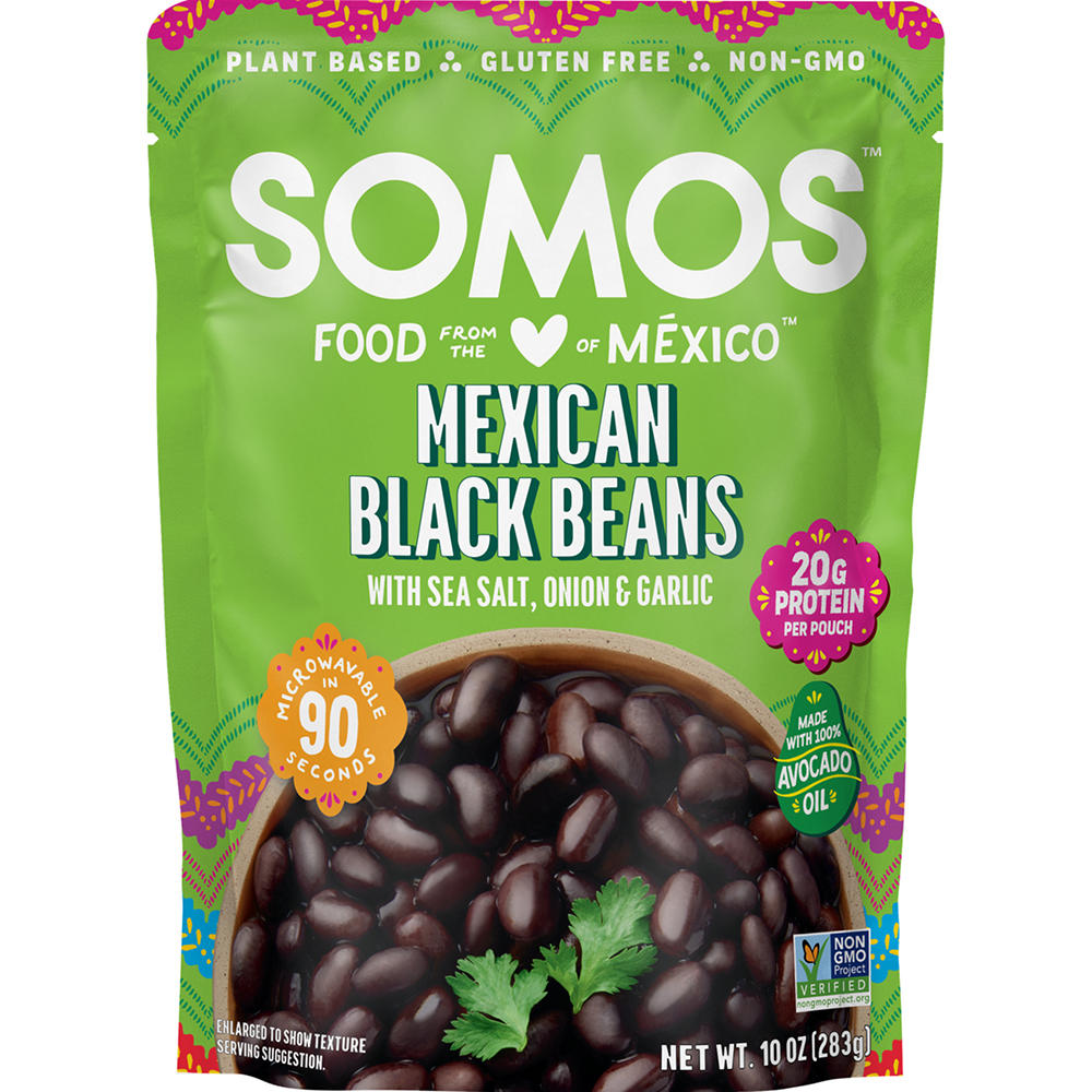 SOMOS Mexican Black Beans, 10 oz