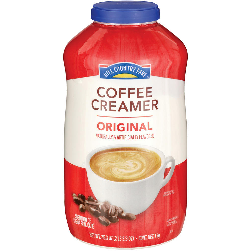Hill Country Fare Powdered Coffee Creamer - Original, 35.3 oz