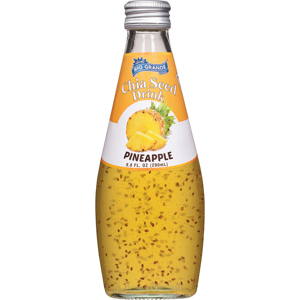 Rio Grande Chia Seed Drink - Pineapple, 9.8 oz