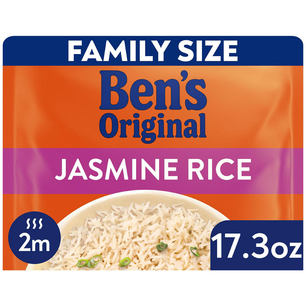 Ben's Original Ready Rice Jasmine Family Size Rice, 17.3 oz