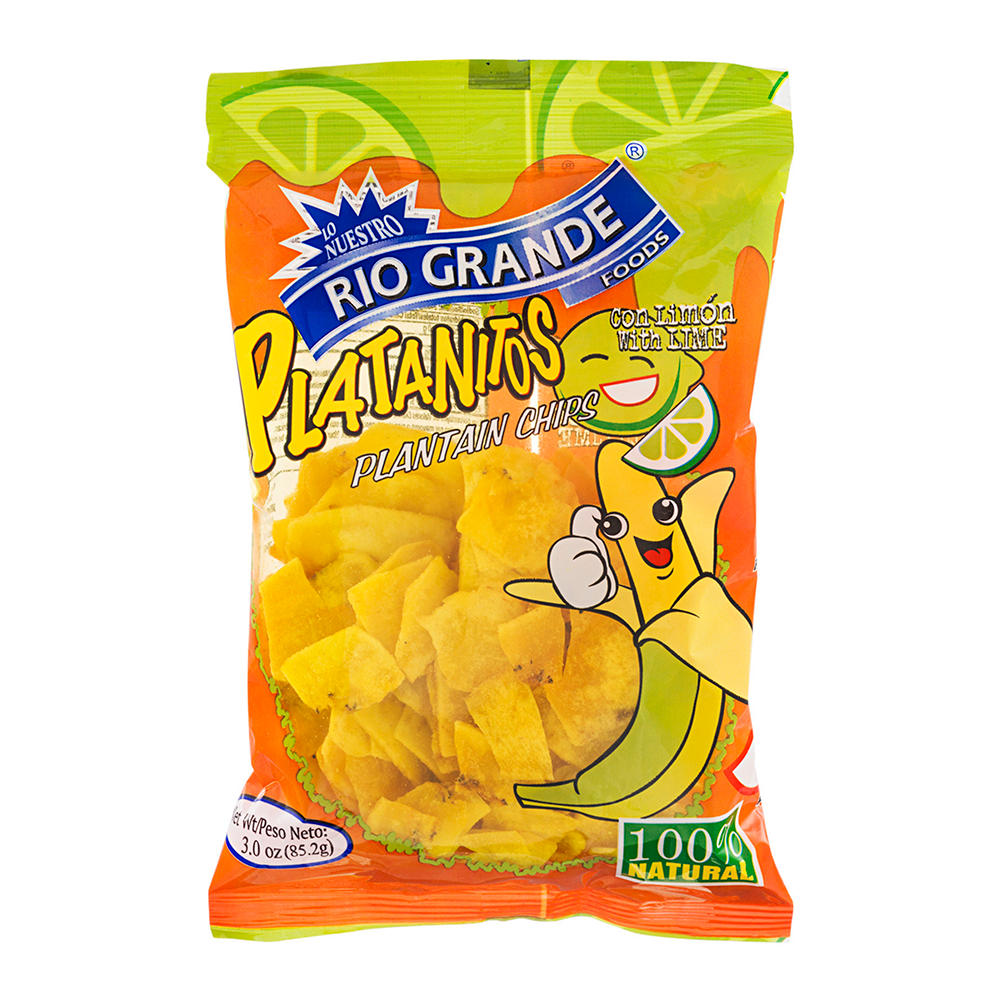 Rio Grande Foods Platanitos Con Limon, 3 oz