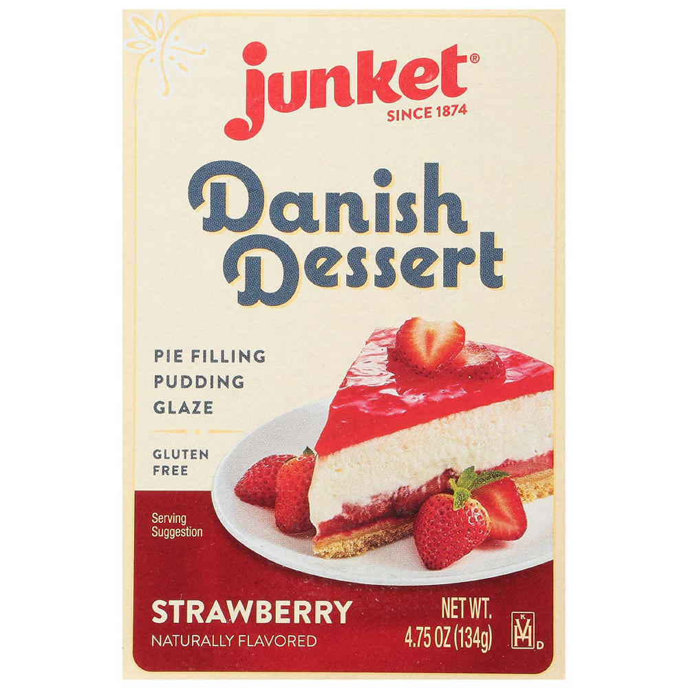 Junket Strawberry Danish Dessert, 4.75 oz