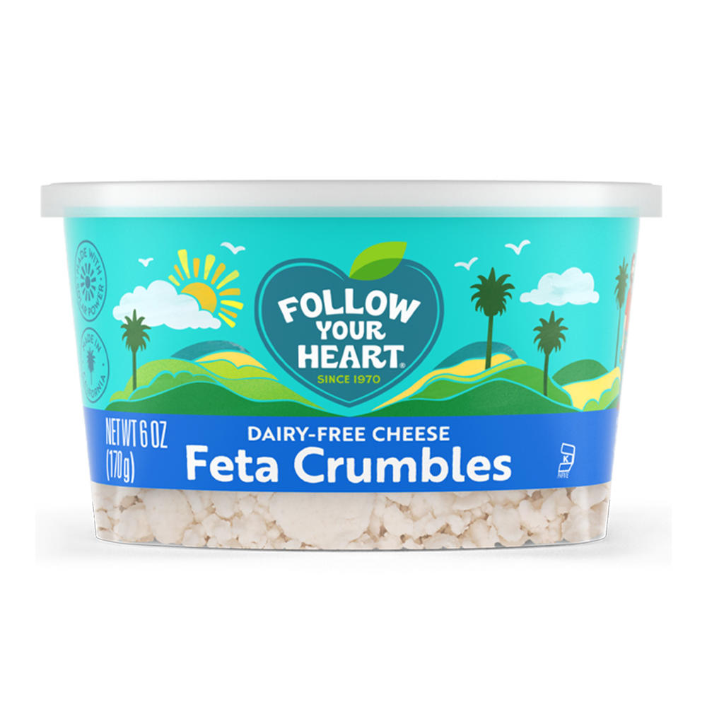 Follow Your Heart Dairy-Free Feta Cheese Crumbles, 6 oz