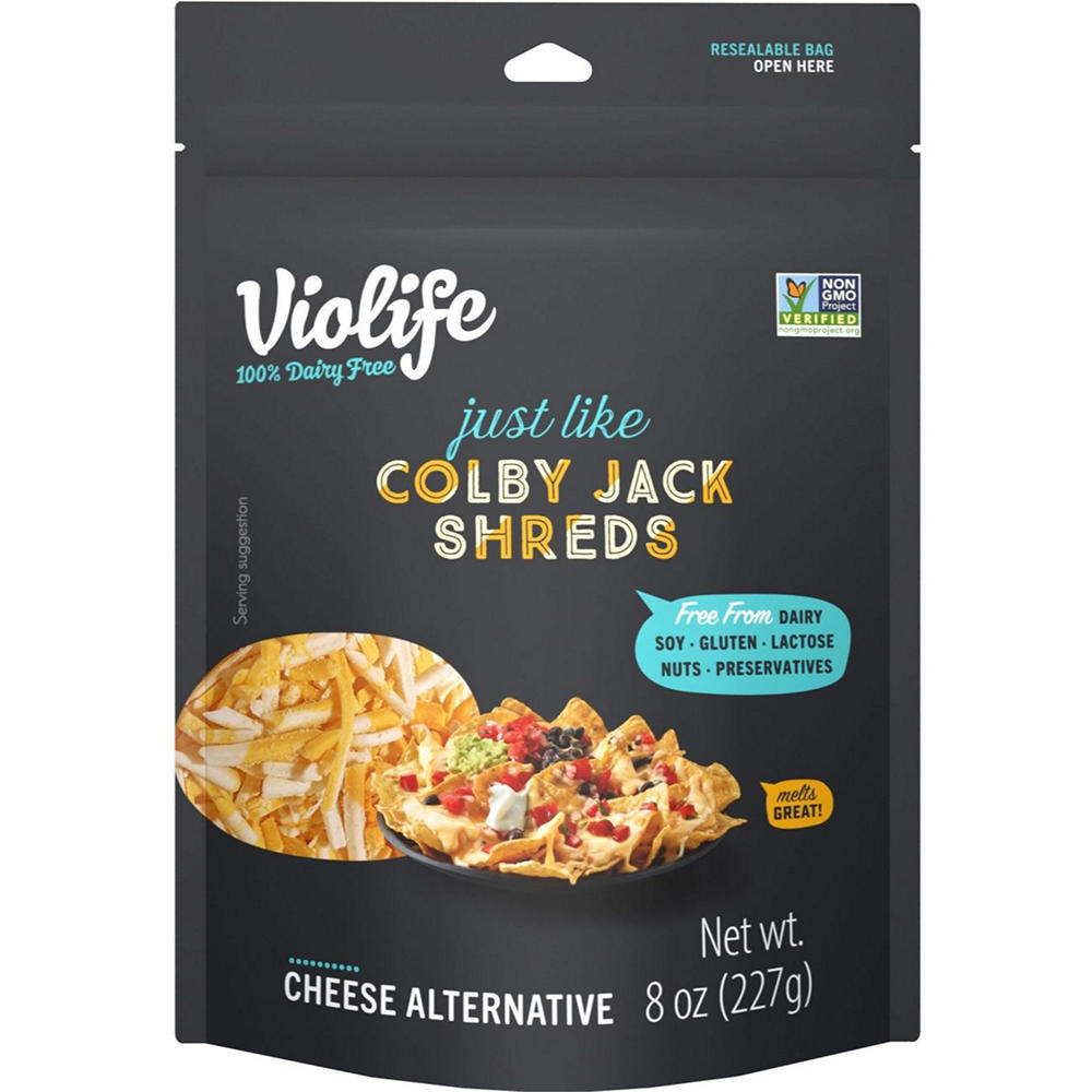 Violife Just Like Colby Jack Shreds Vegan Cheese Alternative, 8 oz