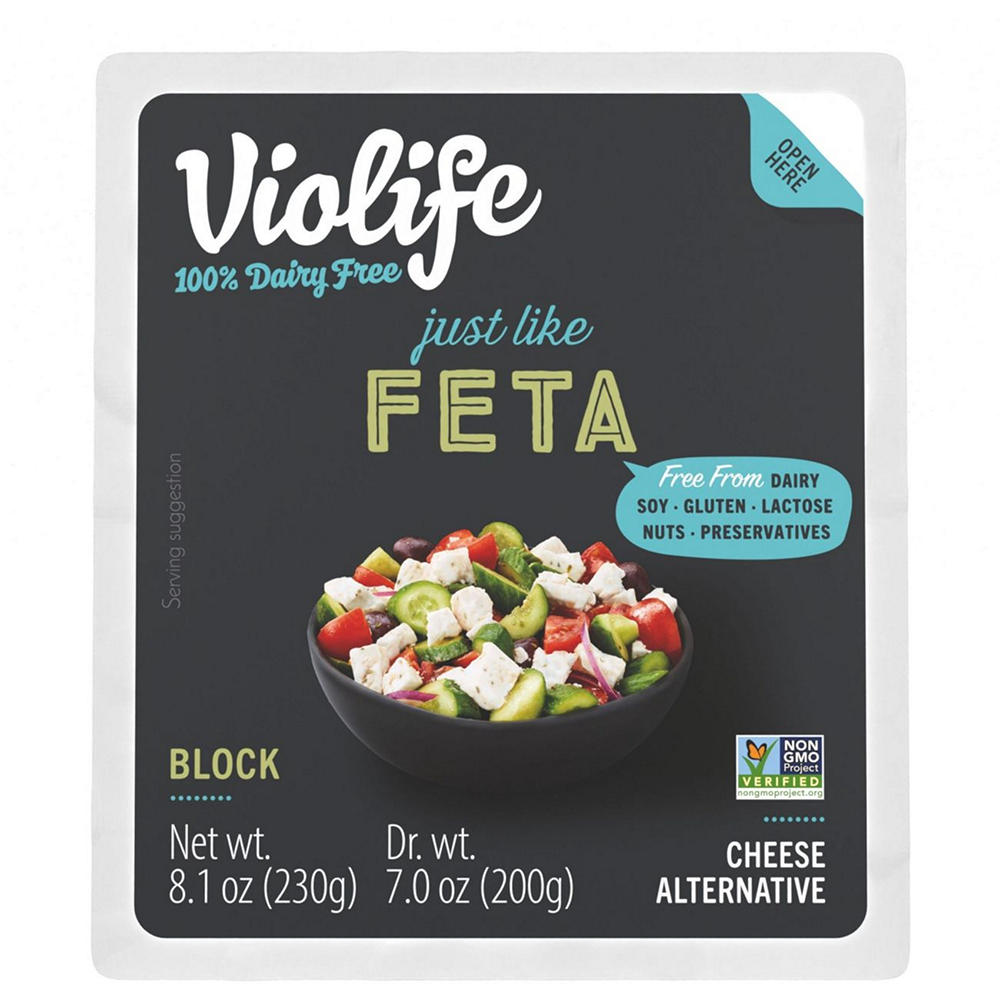 Violife Just Like Feta Vegan Cheese Alternative, 8.1 oz