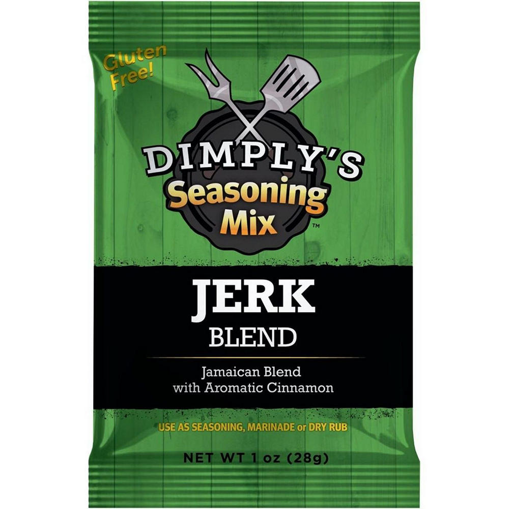 Dimplys Rub & Grill Jerk Chicken Seasoning, 1 oz