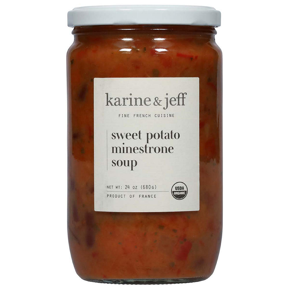 Karine & Jeff Sweet Potato Minestrone Soup, 24 oz