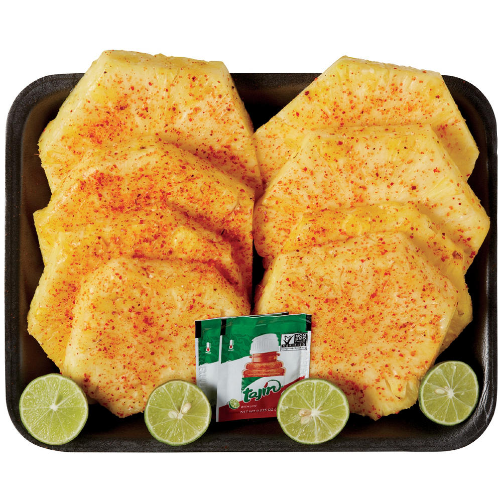 H-E-B Fresh Sliced Pineapple with Lime and Tajin, Avg. 2.0 lbs