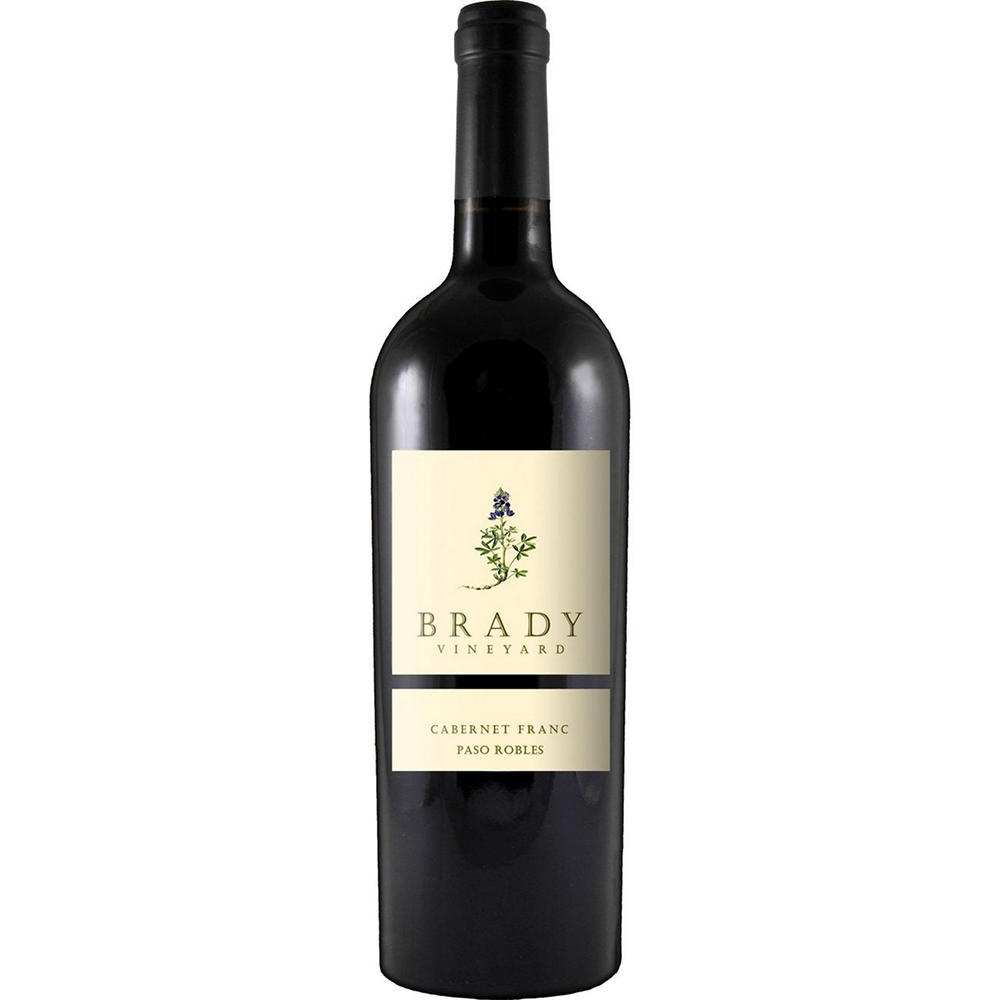 Brady Vineyard Cabernet Franc California Red Wine, 750 mL