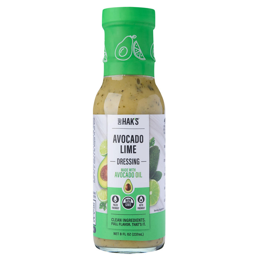 Chef Hak's Avocado Lime Dressing (Sold Cold), 8 fl oz