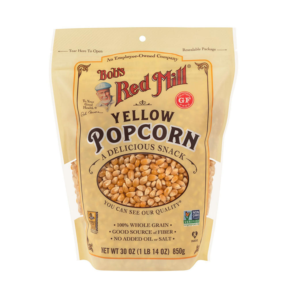 BOB'S RED MILL Yellow Popcorn, 30 oz