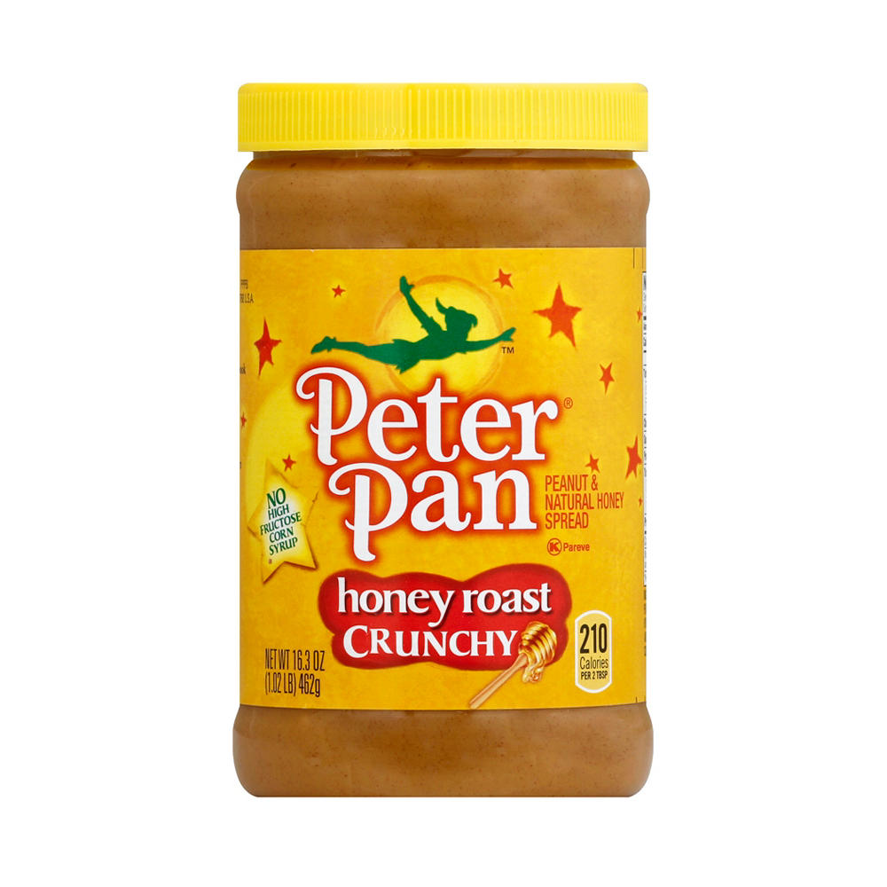 Peter Pan Honey Roast Crunchy Peanut Butter, 16.3 oz